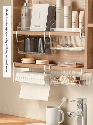 Bathroom hanging organizer - hanging,