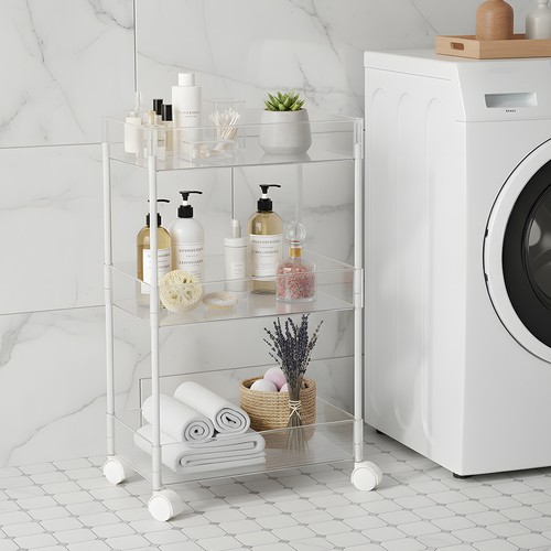 Mobile bathroom storage basket - storage,