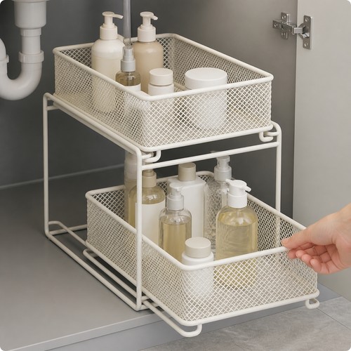 Tier organizer with pull - 2-tier,